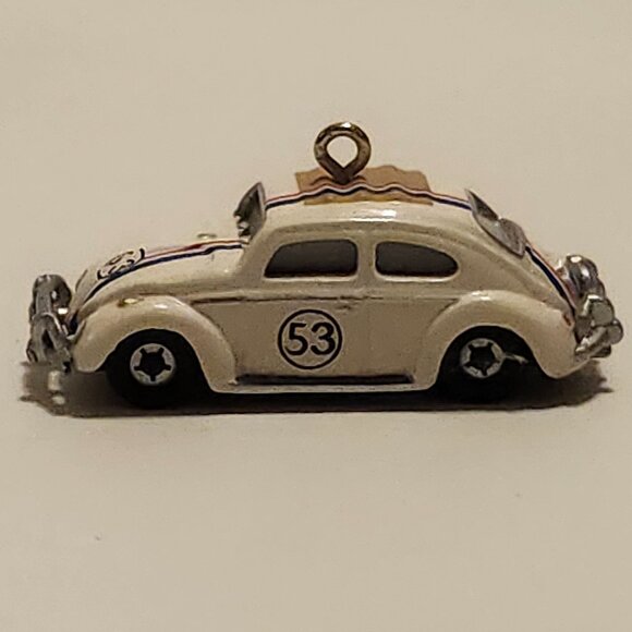 RETRO HALLMARK Walt Disney's Herbie the Love Bug Ornament Miniature Amazing no53 - Picture 6 of 10